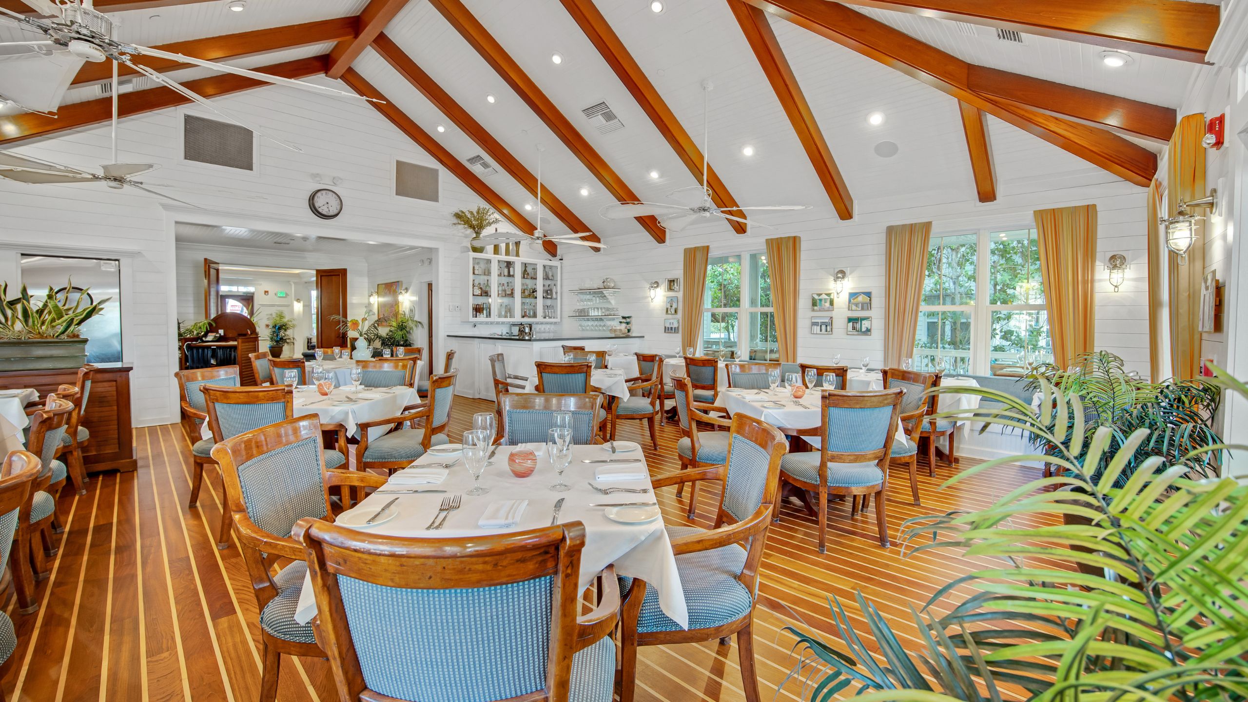 Butterfly Cafe at Tranquility Bay Beachfront Resort, in the Florida Keys.