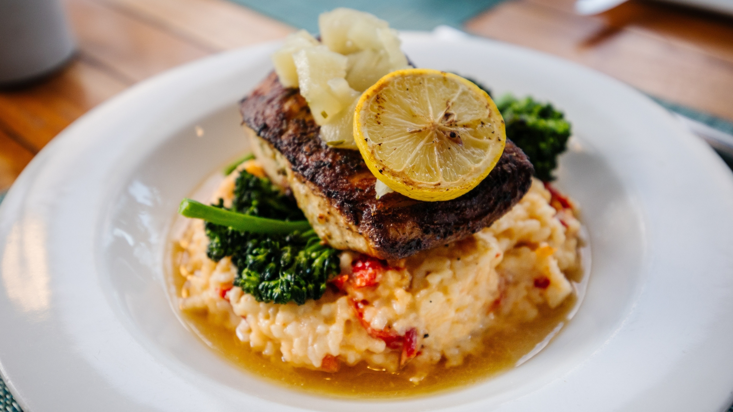 A dish at Butterfly Café, located at Tranquility Bay Beachfront Resort in Marathon, FL.