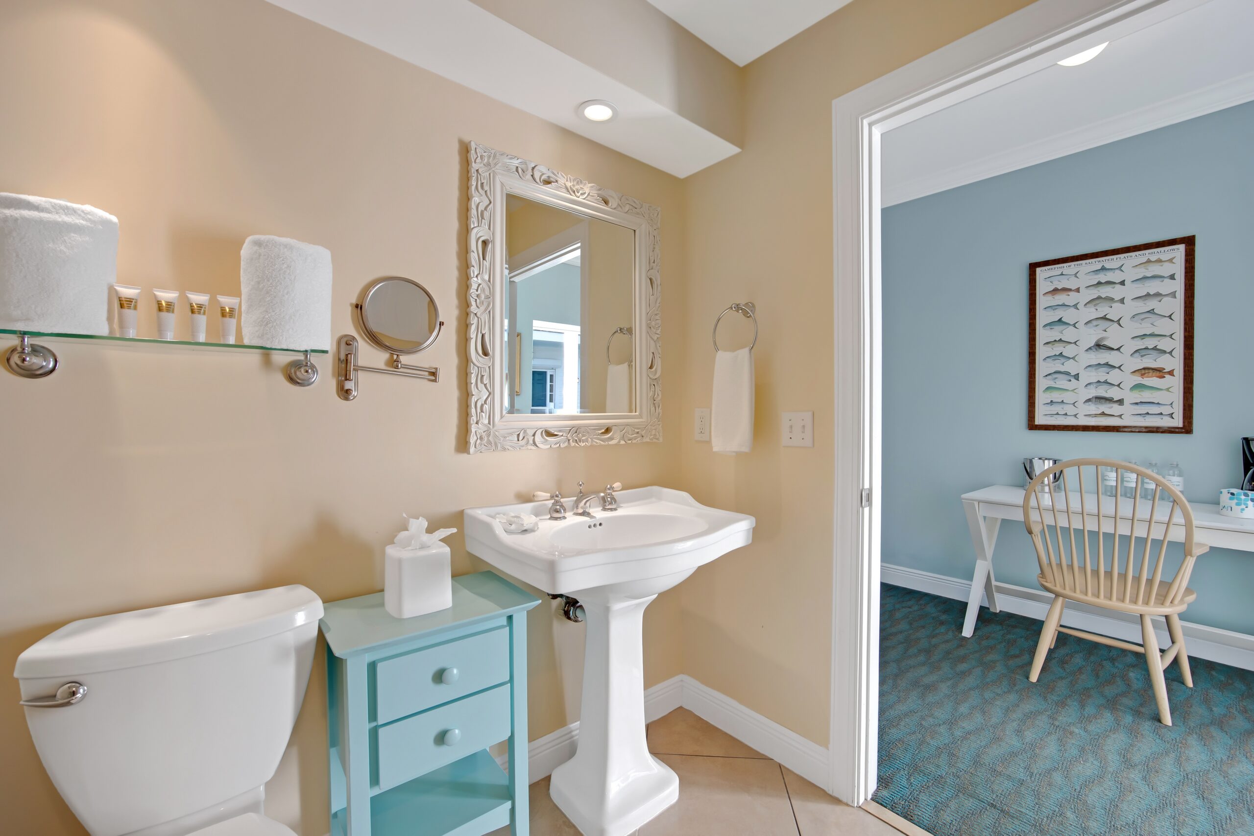 Interior view of bathroom in Tropical Garden King Room