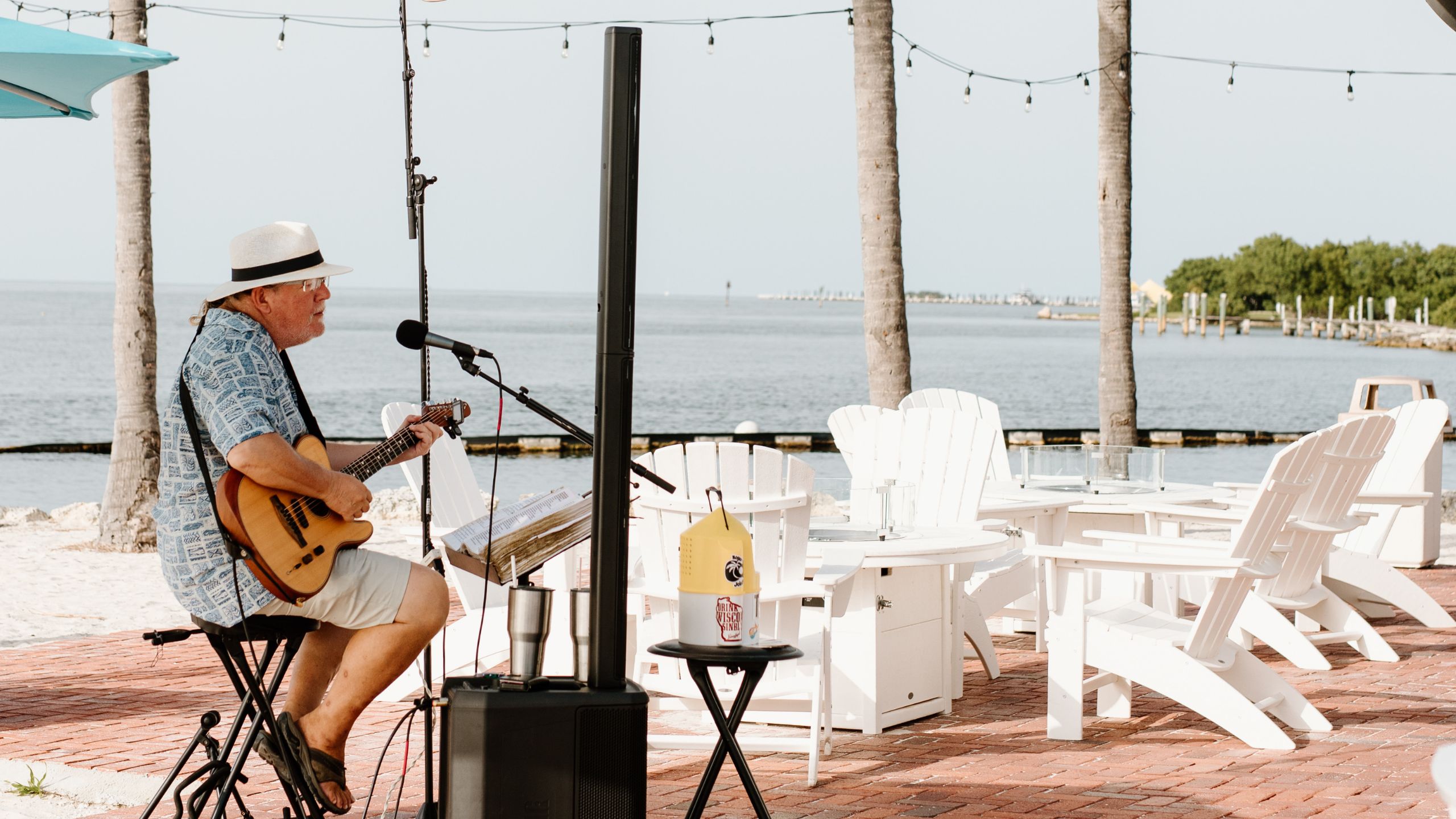 Tj's Tiki Bar Live Music at Tranquility Bay Beachfront Resort, in the Florida Keys.
