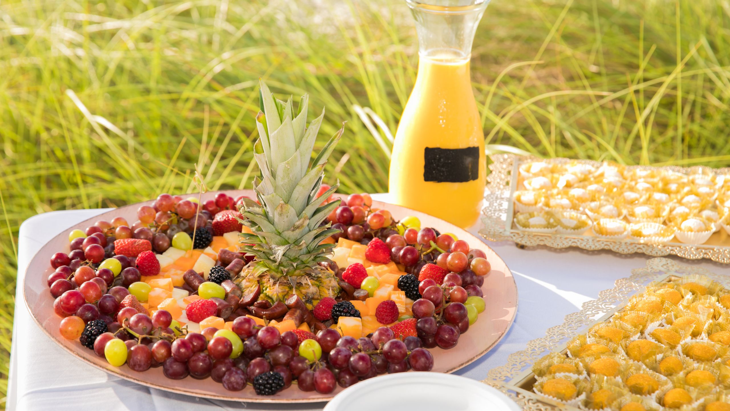 Catering at Tranquility Bay Beach Front Resort in the Florida Keys.