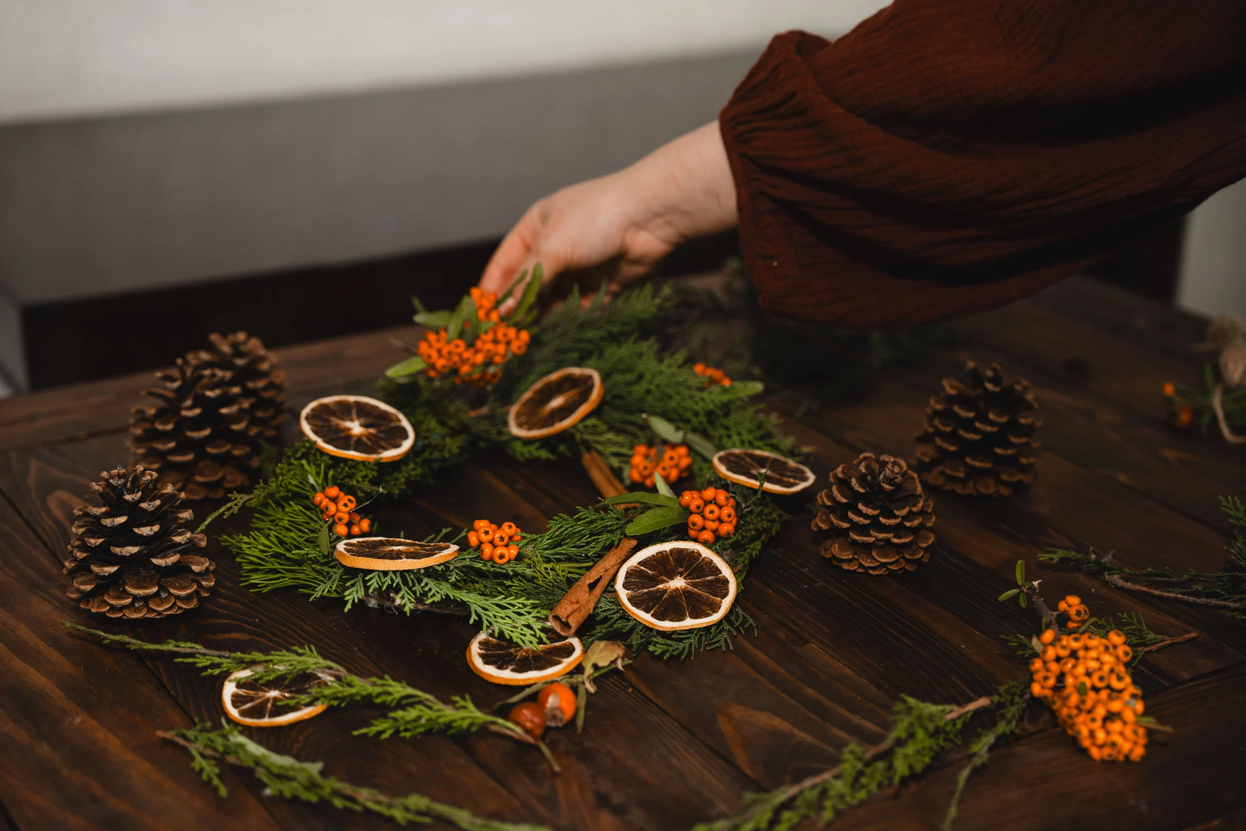 fall wreath craft